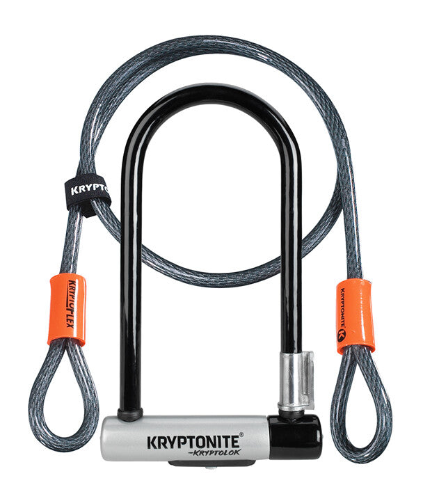 Kryptonite Kryptolok STD w/4" Flex Cable